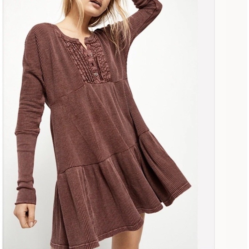 Free People  FP One Jolene Mini Dress Size Medium F19Y03106 Boho